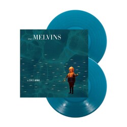 Melvins (A) Senile Animal TRANSLUCENT SEA BLUE vinyl 2 LP 45rpm