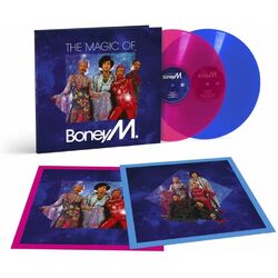 Boney M. The Magic Of Boney M. special remix edition BLUE and PINK vinyl 2 LP