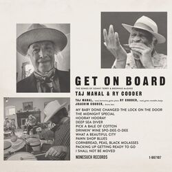 Taj Mahal & Ry Cooder Get On Board vinyl LP