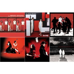 White Stripes 6 Pack vinyl LP set
