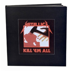 Metallica Kill Em All remastered deluxe vinyl 4 LP 5CD DVD box set DINGED/CREASED SLEEVE