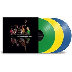 The Rolling Stones A Bigger Bang Live On Copacabana Beach ltd COLOURED vinyl 3 LP