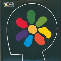 James All The Colours Of You limited RED / BLACK split vinyl 2 LP gatefold