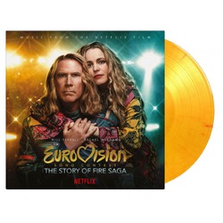 Eurovision Song Contest The Story of Fire Saga s/t MOV FLAMING 180gm vinyl LP