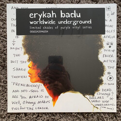 Erykah Badu Worldwide Underground PURPLE vinyl LP