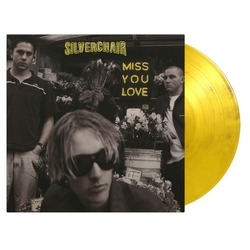 Silverchair Miss You Love CLEAR/YELLOW/BLACK MARBLED VINYL LP