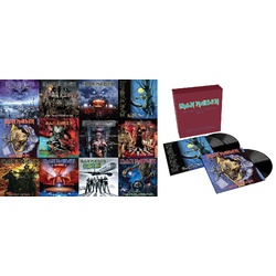 Iron Maiden 2017 EU vinyl reissues box set plus all 12 vinyl LPs