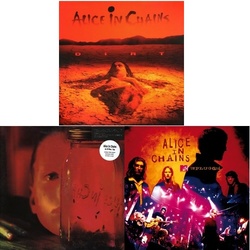 Alice In Chains Jar Of Flies / Dirt / MTV Unplugged all 3 vinyl LPs