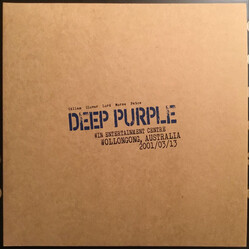 Deep Purple Live In Wollongong BLUE vinyl 3 LP
