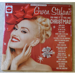 Gwen Stefani You Make It Feel Like Christmas WHITE vinyl 2 LP