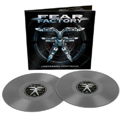 Fear Factory Aggression Continuum Indies GREY vinyl 2 LP