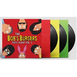 Bob's Burgers Music Album Vol. 2 soundtrack vinyl 3 LP