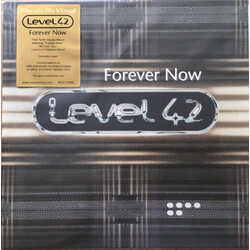 Level 42 Forever Now MOV ltd #d 180gm SILVER / BLACK MARBLED vinyl LP