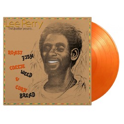 Lee Perry Roast Fish Collie Weed & Corn Bread MOV ltd #d 180gm ORANGE vinyl LP