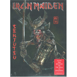 Iron Maiden Senjutsu CASEBOUND 2 CD set with slipcase + 24 page booklet