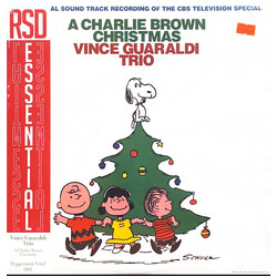 Vince Guaraldi Trio A Charlie Brown Christmas PEPPERMINT RED SMOKE vinyl LP