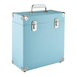 GPO Vinyl LP Records Case BLUE Accessory