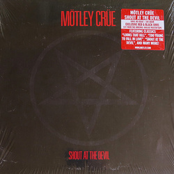 Motley Crue Shout At The Devil reissue 180gm RED/BLACK vinyl LP