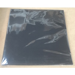 pack of 10 BLACK LP 12" record CARD SLEEVES NO hole NEW