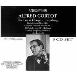 Alfred Cortot The Great Chopin Remastered Recordings 3 CD