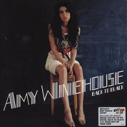 Amy Winehouse Back To Black EU issue vinyl LP DINGED/CREASED SLEEVE