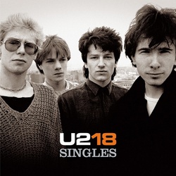 U2 U218 Singles vinyl 2 LP + 12" x 12" booklet, gatefold sleeve