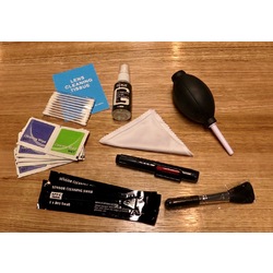 TOP PRODUCT Camera Lens Cleaning Kit + Cleaning Cloth +APS-C Swab for DSLR Lenses LCD