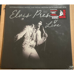 Elvis Presley Live (International Hotel, Las Vegas, Nevada 26th January 1970) Vinyl LP