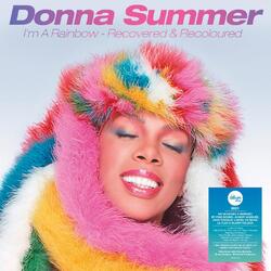Donna Summer I'm A Rainbow Recovered & Recoloured Blue Vinyl LP - NAD 2021 - dinged sleeve