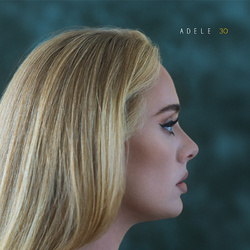 Adele 30 180gm CRYSTAL CLEAR VINYL 2 LP 