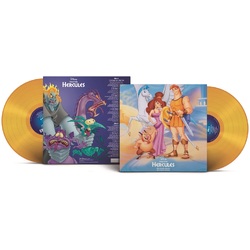 Various Artists Songs From Hercules 25th anniversary limited ORANGE TRANSPARENT vinyl LP