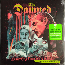 The Damned Night Of A Thousand Vampires limited GLOW IN THE DARK Vinyl 2 LP