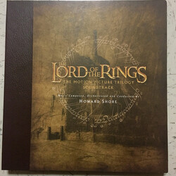Howard Shore The Lord of the Rings: The Motion Picture Trilogy Soundtrack Vinyl 6 LP Box Set