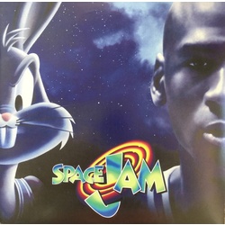 Space Jam soundtrack RSD exclusive starburst coloured vinyl LP g/f