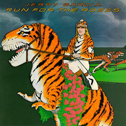 Jerry Garcia Run For The Roses RSD #d ORANGE/BLACK MARBLE vinyl LP + d/load 