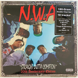 N.W.A. Straight Outta Compton (20th Anniversary Edition) Vinyl 2 LP