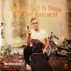 Morrissey World Peace Is None Of Your Business vinyl 2 LP gatefold