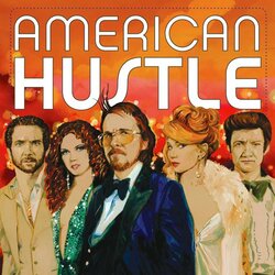 American Hustle soundtrack RSD translucent RED/BLUE vinyl 2 LP gatefold