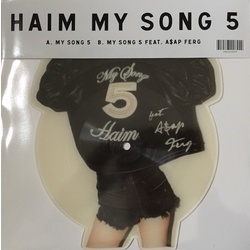 Haim My Song 5 limited edition 7" shaped picture disc