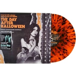 Brian May The Day After Halloween soundtrack RSD splattered vinyl LP DINGED/CREASED SLEEVE