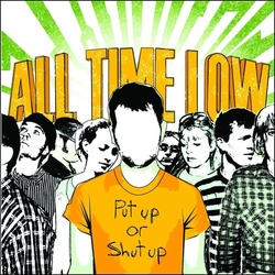 All Time Low Put Up Or Shut Up limited green/white swirl 12" vinyl EP