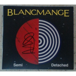 Blancmange Semi Detached UK CD album SIGNED Neil Arthur 
