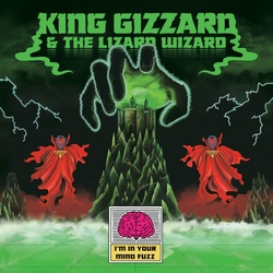 King Gizzard Lizard Wizard I'm In Your Mind Fuzz Limited BLOOD SPLATTER vinyl LP USED 