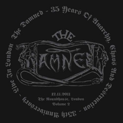 Damned 35 Years Of Anarchy Chaos & Destruction V2 RSD WHITE vinyl LP DINGED/CREASED SLEEVE