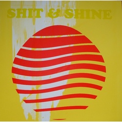 Shit And Shine Chakin' CLEAR/RED/WHITE vinyl 2 LP YELLOW cover in resealable sleeve 