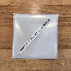 50 x 7"s singles 100um very high grade plastic outer sleeves for Vinyl AUS  