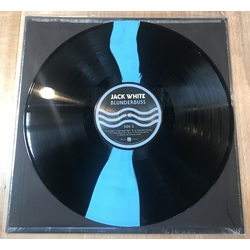 Jack White Blunderbuss limited BLUE Lightning Bolt edition vinyl LP                      