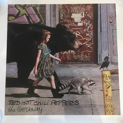 Red Hot Chili Peppers The Getaway limited edition 24"x24" lithograph of LP cover                                   