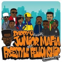 Daddy-O Junior Mafia & Freestyle Fellowship Unreleased EP UK SILVER vinyl 12"                                  