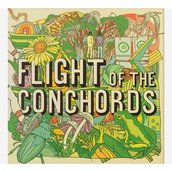 Flight Of The Conchords limited baby poop coloured vinyl LP 